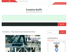 Tablet Screenshot of creativestuffs.info